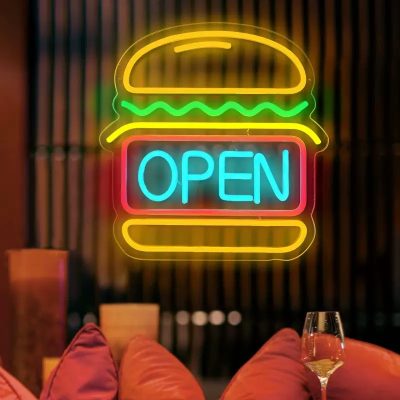 نئون باز است طرح ساندویچ